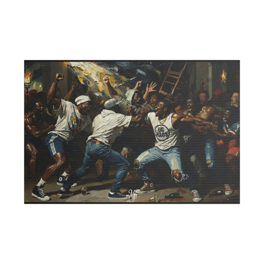 “Battle of Oak Cliff” (canvas)
